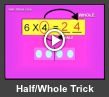Multiplication trick for the Sixes