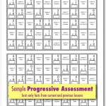 Multiplication Progressive Assessment