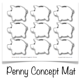 penny concept mat- multiplication