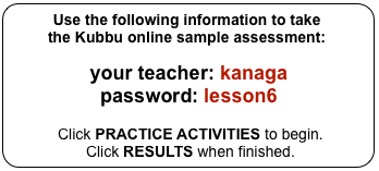 try an online assessment