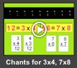 multiplication chant for 3x4